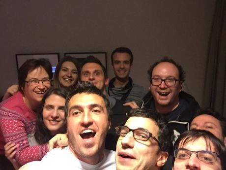 La bonne ambiance au sein des équipes de France au championnat d'Europe d'échecs de Reykjavik - Photo © Sébastien Mazé