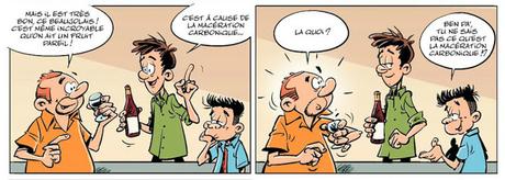 le scénario des Fondus du Beaujolais nous permet de nous instruire et d'en savoir un peu plus sur le beaujolais