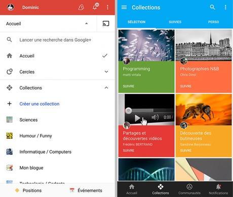 Le nouveau Google+ sur mobile (Android) : présentation et téléchargement