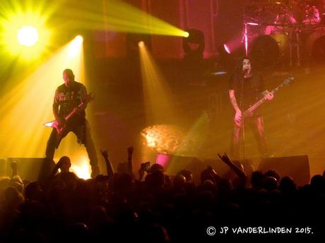 Slayer + special guests: Anthrax + Kvelertak - Ancienne Belgique - Bruxelles, le 17 novembre 2015