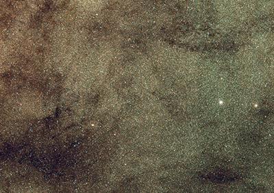 The dusty heart of the Milky Way galaxy
