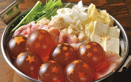 Dragon Ball : Un plat japonais composé des 7 boules de cristal