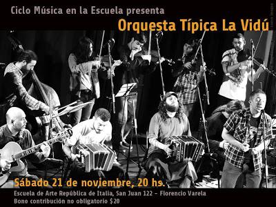 Demain soir, un concert de La Vidú à Florencio Varela [à l'affiche]