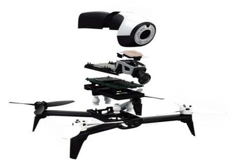 Drone Parrot Bebop2, plus d’autonomie et toujours avec caméra embarquée