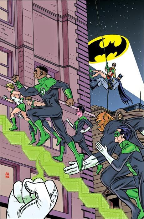 ALLRED Green Lantern Corps Cover