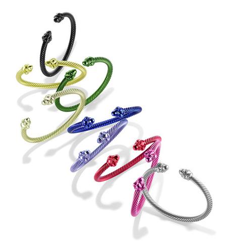 David Yurman présente ses bracelets cable multicolores