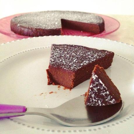 Fondant chocolat amandes (sans oeuf)