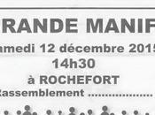 Soutien Citoyen Echillais Manifestation décembre 2015 Rochefort