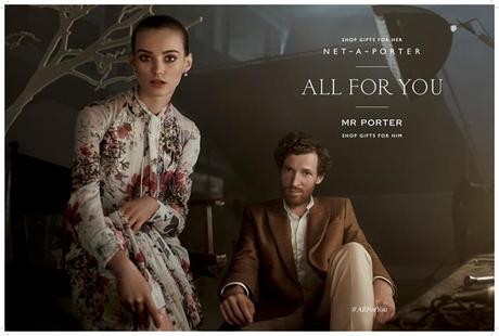 Les enseignes de luxe en ligne NET-A-PORTER et MR PORTER présentent leur première campagne  publicitaire commune : « Rien que pour vous »