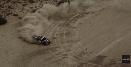 Ken Block drift dans le désert de l’Utah