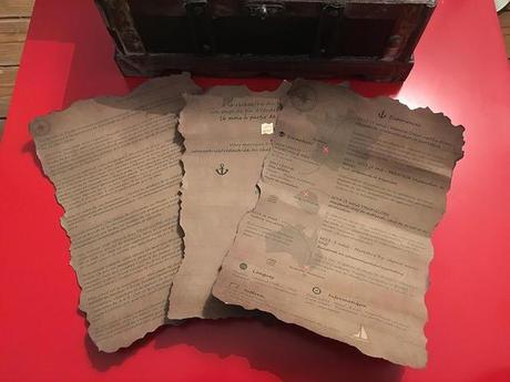 Le coffre de pirate : elle y cache un CV plutôt réussi !