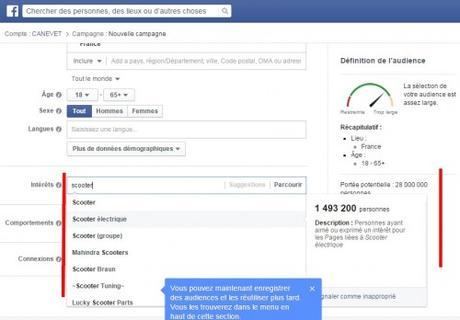 analyse via facebook ads