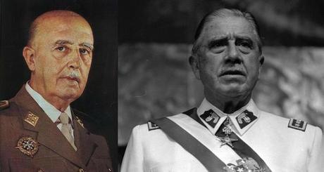Franco et Pinochet, deux dictateurs de sinistre réputation
