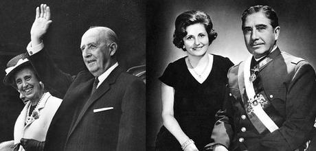 Franco et Pinochet, deux dictateurs de sinistre réputation