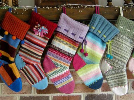 10 idées de chaussettes de Noël à coudre
