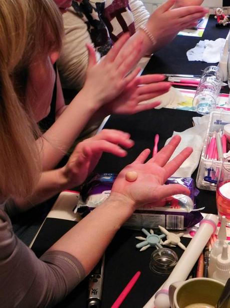 Atelier "porcelaine froide" mercredi décembre 2015