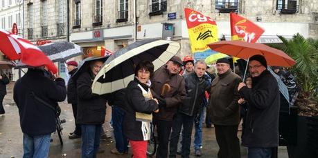 La Rochelle : les retraités défendent leur 