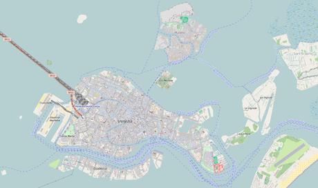 Carte interactive de Venise