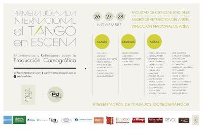 Première Journée internationale El Tango en Escena [à l'affiche]