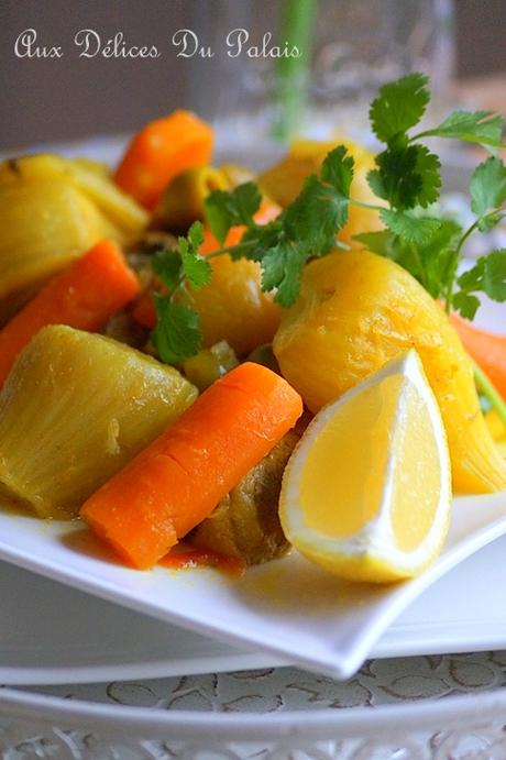Tajine aux fenouils & aux carottes