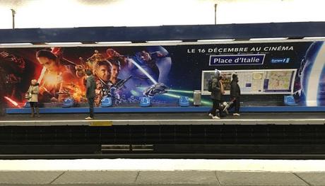 Paris : le métro parisien prend les couleurs de Star Wars !