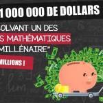 problĂ¨mes mathĂŠmatiques un 1 million de dollars $ du millĂŠnaire