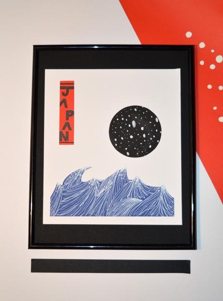 Set DIY affiche #1 : Estampe japonaise Affiche estampe