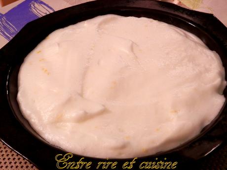 Gâteau Mousseline au Citron