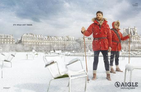 Aigle présente sa campagne automne hiver 2015 / It’s cold, It’s new, It’s Wild Out There