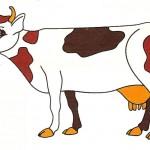 illustration de vache