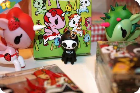 Unicorno series 4 by Tokidoki : Yuma et Ruby et maquillage Adios