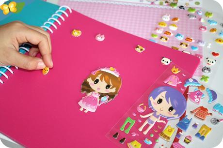 Sticker book et stickers MAJOLO