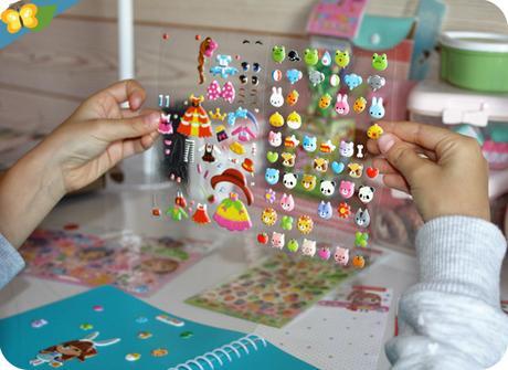 Sticker book et stickers MAJOLO