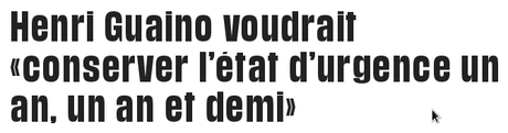 Henri Leclerc: "L'état d'urgence état faiblesse&quot;