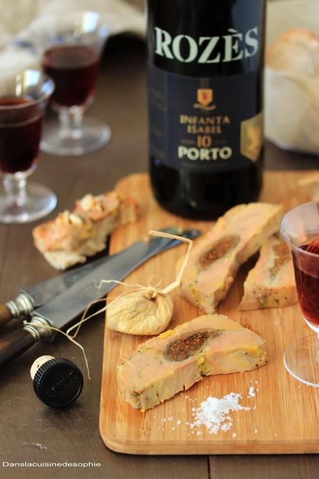 Terrine de foie gras aux figues et Porto Tawny