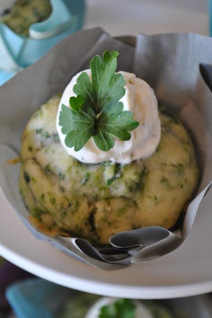 Muffins Salés aux épinards et Féta