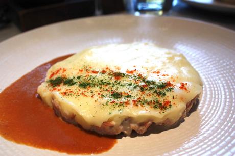 Purée crémeuse de rattes, crevettes, sauce homard © P.Faus