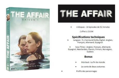 The Affair - La Saison 1 en DVD - Idée Cadeau de Noël