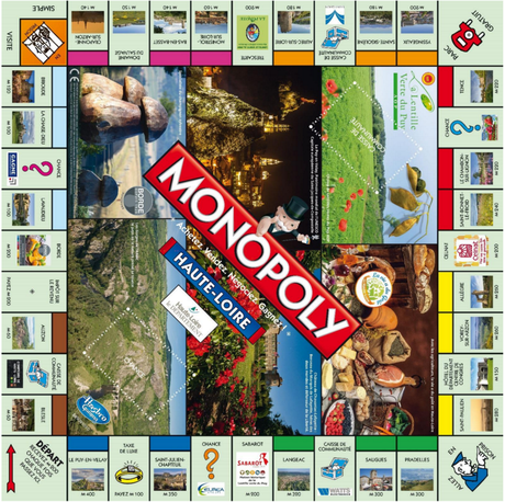 le plateau du Monopoly Haute-Loire