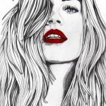 illustration de fille