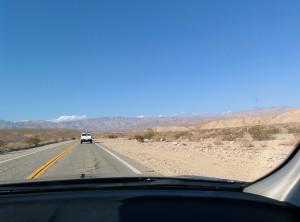 en route desert