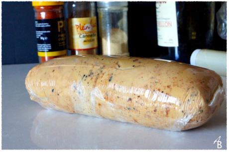 Foie gras poché en ballottine ou ballotins de foie au Floc de Gasgogne et aux épices Foie gras poché 5