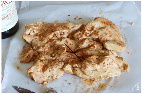 Foie gras poché en ballottine ou ballotins de foie au Floc de Gasgogne et aux épices Foie gras poché 2