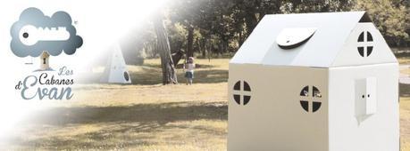 Ma maison est en carton avec Les Cabanes D’ Evan #Noël