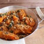 Wok de bœuf aux pousses de bambou et cacahuètes Courge rôtie au cumin aux graines de courge et de tournesol