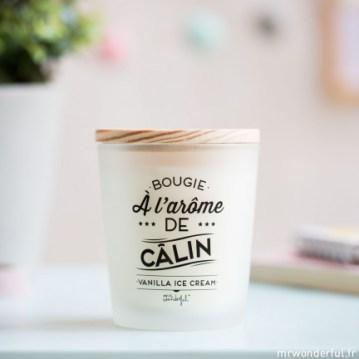 Bougie à l'arôme de câlin - Vanilla Ice Cream Mister wonderful france