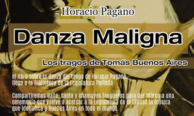 Présentation de Danza Maligna ce soir au Palacio Carlos Gardel [Disques & Livres]