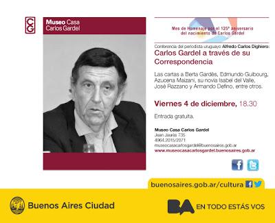 Carlos Gardel à travers sa correspondance : une conférence au musée [à l'affiche]