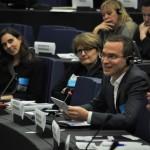 Julien Pouget au Parlement Européen