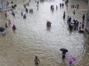 Inde l’une plus grandes métropoles pays sous eaux